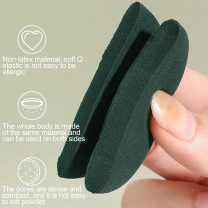 3pcs Makeup Puff Set | Soft Blending Sponge for Foundation, Concealer & Powder | Flawless Smooth Finish