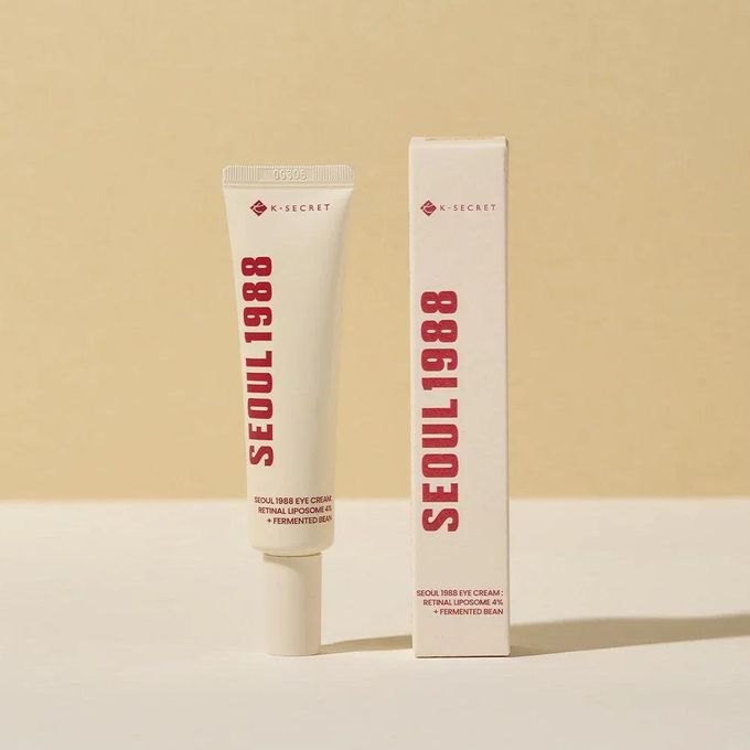 K-Secret Seoul 1988 Eye Cream 30ml | Retinal Liposome 4 + Fermented Bean JZ Cosmetics