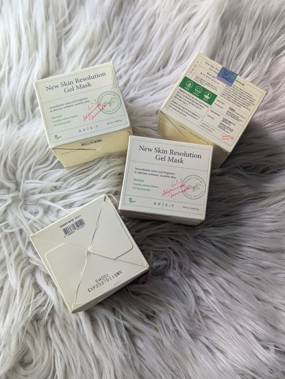 AXISY - New Skin Resolution Gel Mask 100ml
Made in Korea JZ Cosmetics