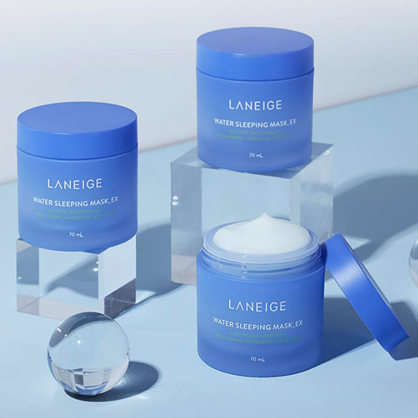 Laneige Water Sleeping Mask EX 70ml | Overnight Hydrating Face Mask | Deep Moisturizing & Revitalizing Skincare | Made in Korea JZ Cosmetics