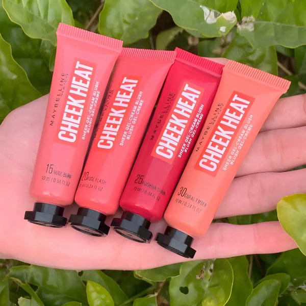 Cheek Heat Blush 4pcs Set | Cream-to-Powder Blush for Natural, Long-Lasting Glow | - JZ Cosmetics