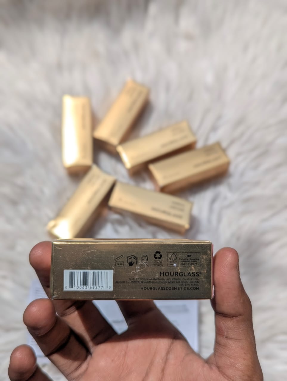 Hourglass Unreal Liquid Blush 7pcs Set | Lightweight Liquid Formula | Natural Flush & Dewy Finish | Long-Lasting & Blendable | Made in Korea