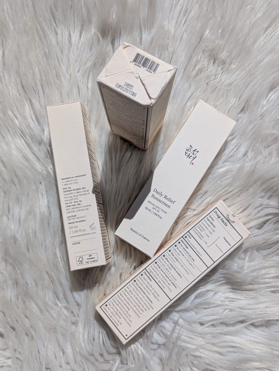 Beauty of Joseon Daily Relief Sunscreen Broad Spectrum SPF 40 50ml JZ Cosmetics