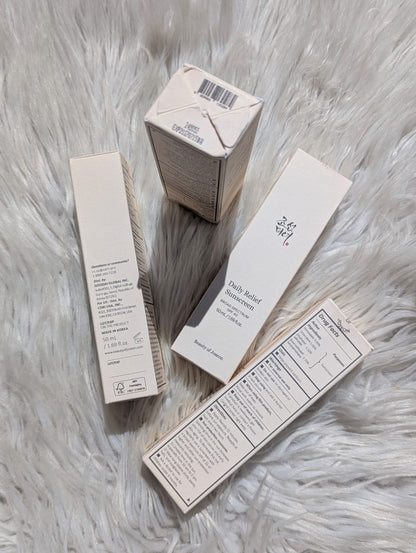 Beauty of Joseon Daily Relief Sunscreen Broad Spectrum SPF 40 50ml JZ Cosmetics