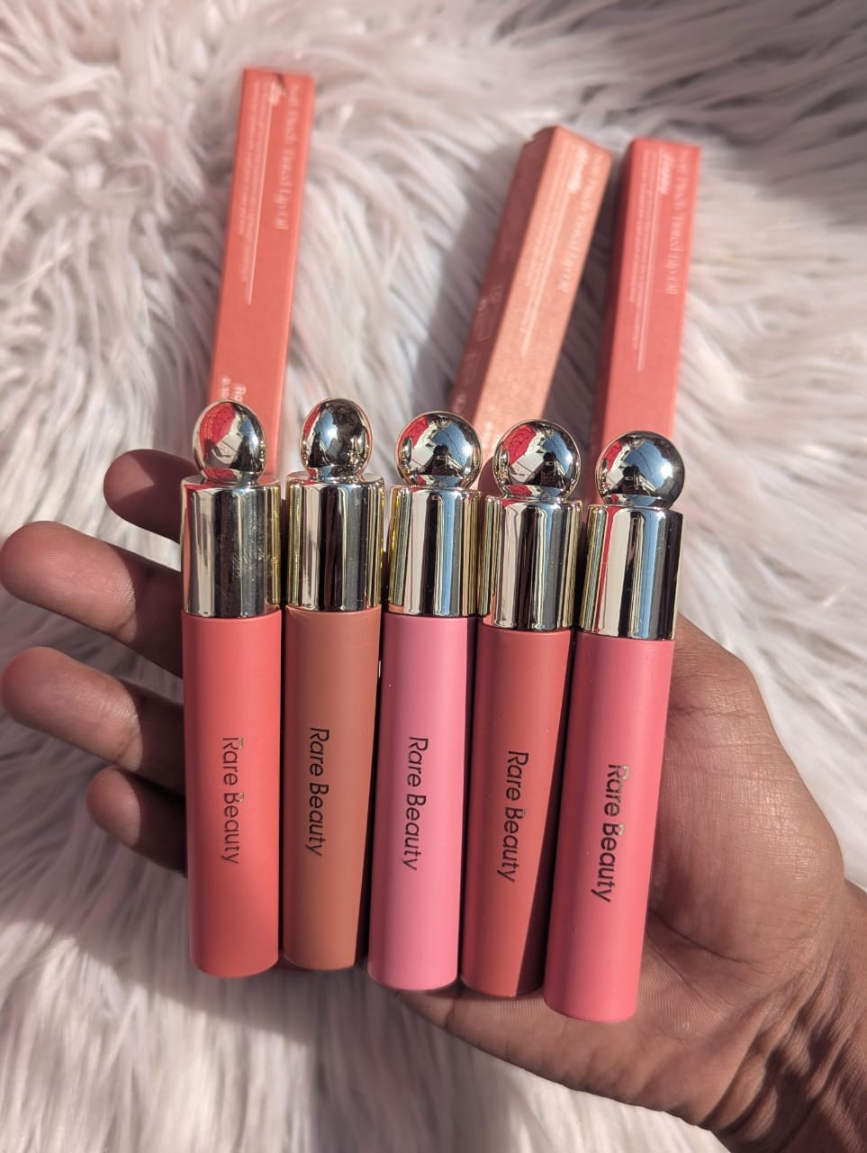 Rare Beauty Soft Pinch Tinted Lip Oil | Hydrating, Lightweight & Sheer Lip Color | Smooth Glossy Finish JZ Cosmetics