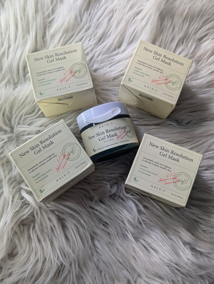 AXISY - New Skin Resolution Gel Mask 100ml
Made in Korea JZ Cosmetics