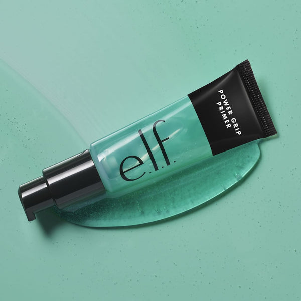 ELF Power Grip Primer with Hyaluronic Acid 23ml | Long-Lasting Makeup Grip | Hydrating, Smoothing & Pore-Blurring Gel Primer JZ Cosmetics