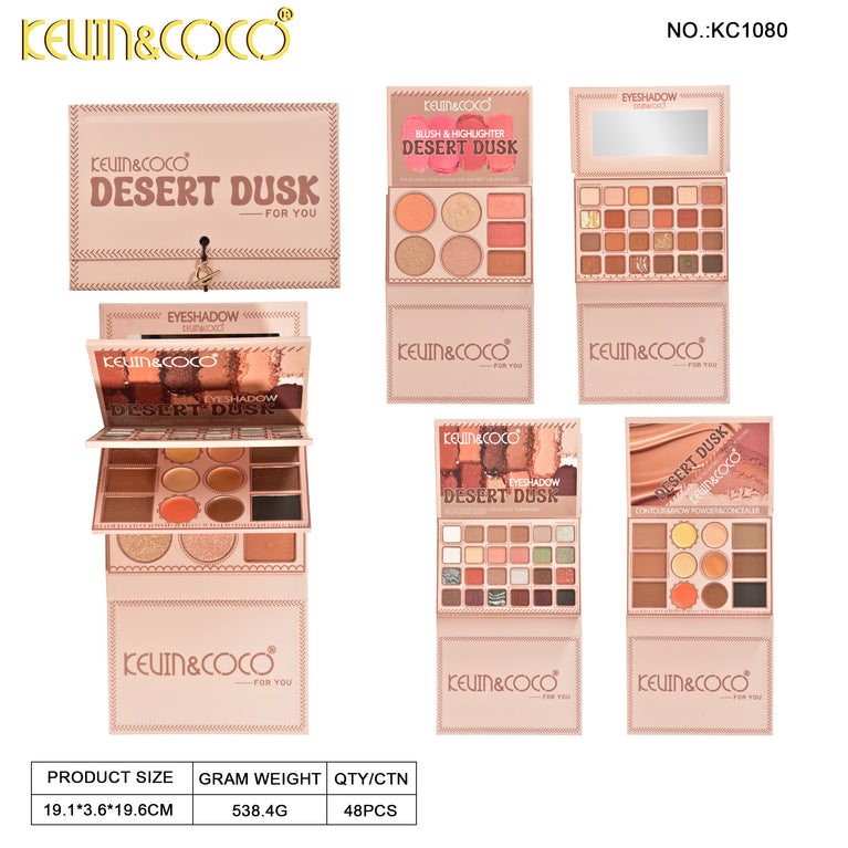 Kevin & Coco Desert Dust Full Makeup Kit JZ Cosmetics