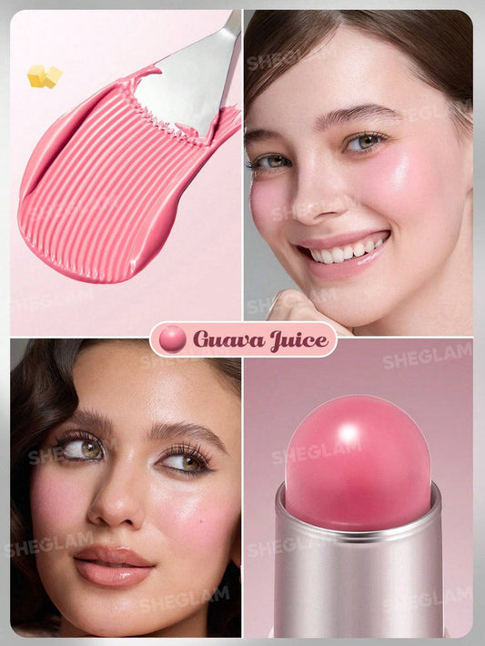 SHEGLAM Buttery Bliss Blush Stick | Creamy Blendable Blush | Natural Flush & Dewy Finish | Long-Lasting Cheek Tint JZCosmetics.com