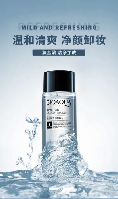BIOAQUA Amino Acid Makeup Remover | Deep Cleansing & Hydrating Makeup Cleanser | Gentle on Skin – 120ml