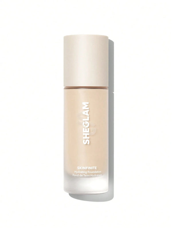 SHEGLAM Skinfinite Hydrating Foundation 40ml | Medium Coverage, Dewy Finish | Long-Lasting, Lightweight & Moisturizing Foundation JZCosmetics.com