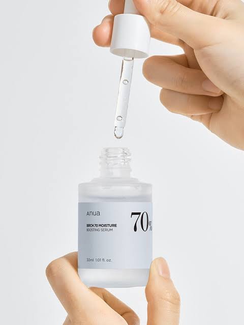 ANUA Birch 70% Moisture Boosting Serum | Deep Hydration & Skin Barrier Care | Lightweight Soothing Formula JZCosmetics.com