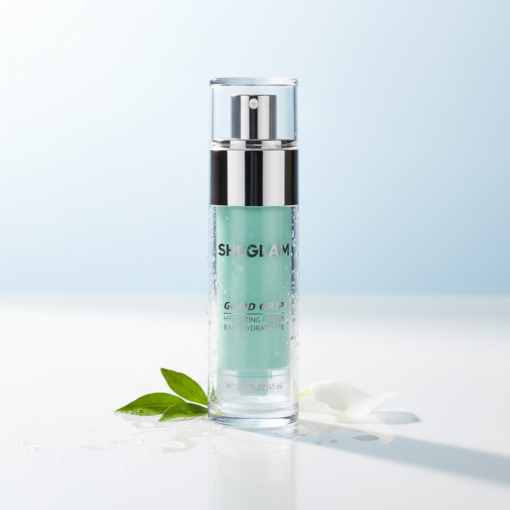 SHEGLAM Good Grip Hydrating Primer in fresh beauty setting