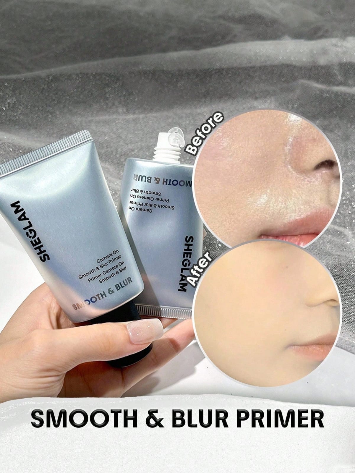 SHEGLAM Camera On Smooth & Blur Primer 30g – Pore Filling Matte Makeup Base for Long-Lasting Smooth Skin JZCosmetics.com