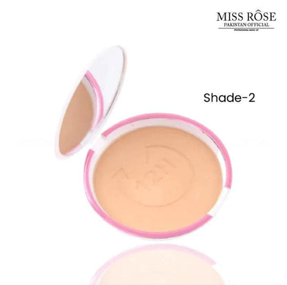 MISS ROSE 3D Contour Moisture Whiteing Two-way Pressed Powder Cake 16g JZCosmetics.com
